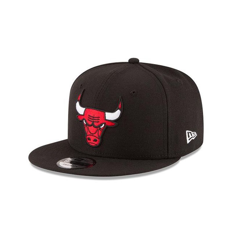 NBA Chicago Bulls 9Fifty Snapback (ICH0302) - Black New Era Caps